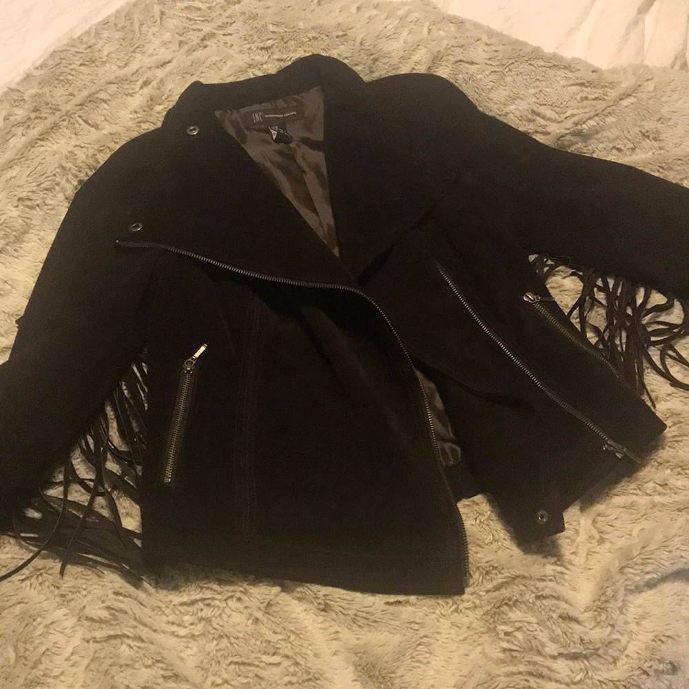 NWOT Suede leather jacket